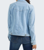 Women's Stretch Denim Jacket Ligth-Wash - Image 2